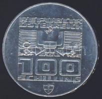 Ausztria 1976. 100Sch Ag "XII. téli olimpia - Innsbruck" T:BU apró ph