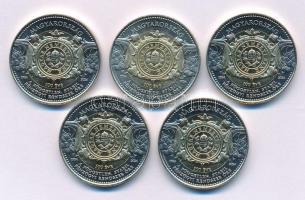 2024. 100Ft bimetál "MNB" (5x) T:UNC,AU