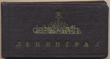 Szentpétervár - leporello 12 modern mini képpel, tokban / Saint Petersburg (Leningrad) - 12 modern leporello postcards in case