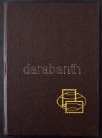 16 fekete lapos, A/4-es Philux berakó barna borítóval, jó állapotban