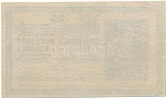 1918. 25K "3111" 3mm, hullámos hátlappal T:F szép papír
Adamo K22