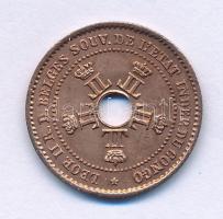 Belga-Kongó / Kongó Szabad Állam 1888. 1c Cu "II. Lipót" T:AU
Belgian Congo / Congo Free ...