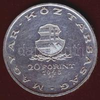 1948. 20Ft Ag "Táncsics" T:2