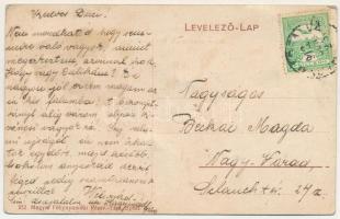 Hagymádfalva, Spinus; Állami iskola és görög katolikus templom / school, Greek Catholic church (gyűr...