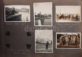 cca 1920-1940 Gombkötő Imre (1910-1988) labdarúgó (1933-ig az MTK-ból kivált Budapesti Atlétikai Klu...