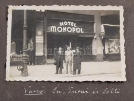 cca 1920-1940 Gombkötő Imre (1910-1988) labdarúgó (1933-ig az MTK-ból kivált Budapesti Atlétikai Klu...