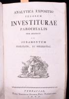 Kolligátum: [Baerenkopf Ignác (1741-1809)] Methodus recte gubernandi parochiam et dirigendi animas i...