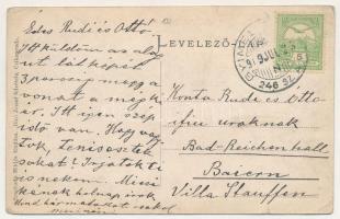 1919 Csíkgyimes, Csík-Gyimes, Gyimes, Ghimes; Alagút nyugati bejárata, hajtány, fűrésztelep. Szvobod...