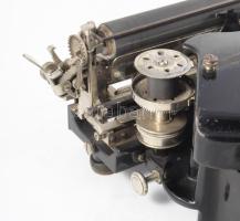 cca 1910 Adler Mod. No7. írógép. Rajta "Adler Magyarországi Vezérképviselője John Rezső Budapes...