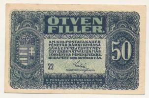 1920. 50f "22" T:UNC,AU  Adamo K2