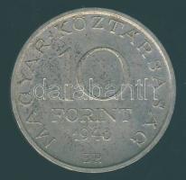 1948 10Ft Ag "Széchenyi István" T:2- kis k./ph