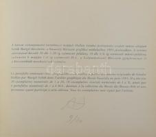 Hollán Sándor (Alexandre Hollan, 1933-): Tölgyfatánc mappa, Vasarely Múzeum, 1993. 3 db szitanyomat,...