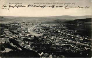 1912 Kőhalom, Reps, Rupea, Cohalm; Ansicht von der 121 Meter über dem Orte gelegenen Burg / látkép a várból / general view from the castle (EK)