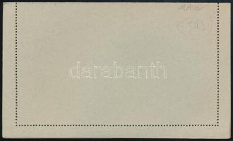 1914 Megíratlan díjjegyes zárt levelezőlap / Unused PS-cover card "M. KIR. POSTA- ÉS TÁVIRDA HI...