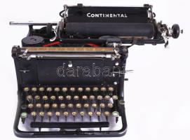 cca 1938-1940 Wanderer Werke Continental írógép, magyar billentyűzettel, korának megfelelő állapotban. /// KIZÁRÓLAG SZEMÉLYES ÁTVÉTEL, NEM POSTÁZZUK! / ONLY PERSONAL COLLECTION AT OUR OFFICE!