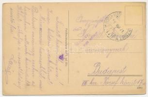 1917 Kolozsborsa, Borsa; látkép, híd / general view, bridge + "BORSA - VISÓVÖLGY - MÁRAMAROSSZI...