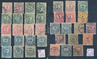 Krajcáros bélyegek 2 stecklapon