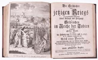 Gespräche im Reiche der Todten, zwischen Dem Königlich Preußischen General-Feld-Marschall, Grafen vo...