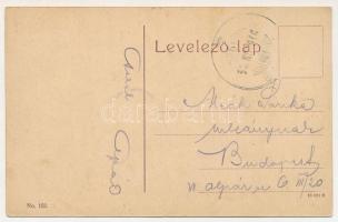 1916 Segesvár, Schässburg, Sighisoara; Ref. Kirche / Református templom. No. 102. (W.L. ?) / Calvini...