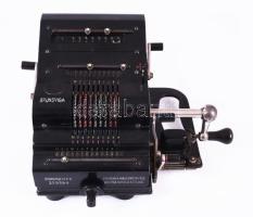 cca 1930 Brunsviga 13ZK mechanikus számológép, 23x22x14 cm /// cca. 1930 Brunsviga 13ZK mechanical calculator, 23×22×14 cm