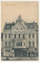 1921 Arad, Lloyd palota, Pálinka raktár, Apolló Színház, Malek D. üzlete. Bloch H. kiadása / storage, theatre, shop (EB)