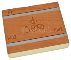 Spanyolország 1991. 5000P Ag "Amerika felfedezésének 500. évfordulója - Pizarro, Atahualpa"...