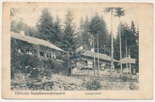 1933 Szentkeresztbánya, Vlahita Noua, Minele Lueta (Szentegyháza, Vlahita); Lobogó fürdő / spa, bath (EK)