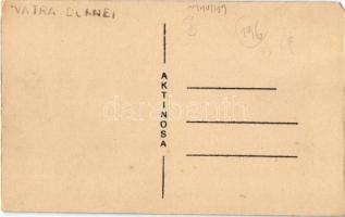 Vatra Dornei, Dornavátra, Bad Dorna-Watra (Bukovina, Bucovina, Bukowina); Runc-Pavillon / Pavilonul ...