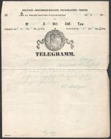 1873 Távirat / Telegram