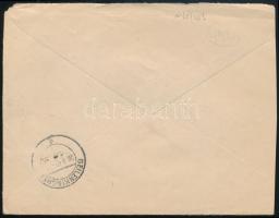 1942 Ajánlott cenzúrázott levél / Registered censored cover