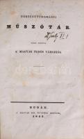 Törvénytudományi műszótár. Előbeszédet írta D. Schedel Ferencz, titoknok. Toldy Ferenc /születéskori...