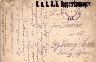 1918 Moreni, oil factory, oil plant, oil fields, drilling tower + "K.u.K. 3./5. Sappeurkompagni...