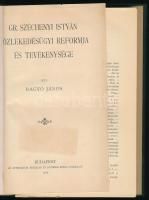 Bagyó János: Gr. Széchenyi István közlekedésügyi reformja és tevékenysége. Bp., 1913, Athenaeum, 191...