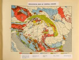 Rónai, Andrew [András]: Atlas of Central Europe. Constructed by - -. Edited by the Institute of Poli...