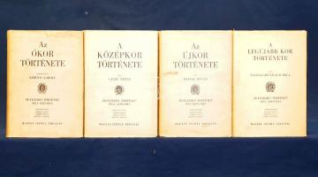 Egyetemes történet négy kötetben. A Magyar Szemle Társaság megbízásából szerkesztették: Hóman Bálint...
