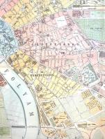 [Térkép] Budapest székesfőváros kőnyomatú térképe, 1903. Rajzolta Homolka József. Mérték: 1:10,000. ...