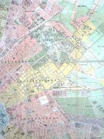 [Térkép] Budapest székesfőváros kőnyomatú térképe, 1903. Rajzolta Homolka József. Mérték: 1:10,000. ...