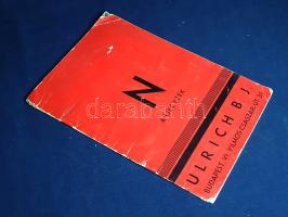 [Képes árujegyzék] Ulrich B. J. épületgépészeti és szaniter szakkereskedésének képes katalógusa. 193...