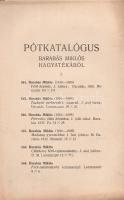 [Árverési katalógus] A Magyar Nemzeti Reneszánsz-Társulat aukciója 1921. január 22-26. között.
Buda...