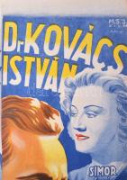 1942 Dr. Kovács István. Moziplakát (filmplakát, rácsplakát). Fekete István regénye után, Páger Antal...