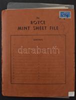 Ívek, ívdarabok az 1944-1961 közötti időszakból