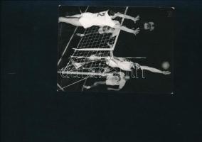 Buzek László (1945- ) válogatott röplabdázó, a Csepel SC játékosa (a röplabdázás ,,Puskás Öcsijeként...