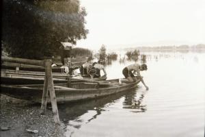 1933 Cserkészek, vízi cserkészek, 25 db fotónegatív, 6×9 cm