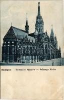 1916 Budapest I. Koronázási templom (Mátyás-templom) (fl)