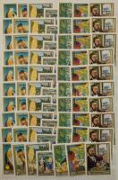 Tétel, 1974-1980 kb 330 sor, 15 fehér lapos, 11 soros A4-es berakóban