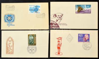 1970-1980 116 db FDC és emléklap, egy része bélyegzés nélküli