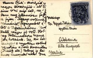 1938 Budapest I. Tabán, a Gellérthegy legmagasabban fekvő házai, Margit híd. photo