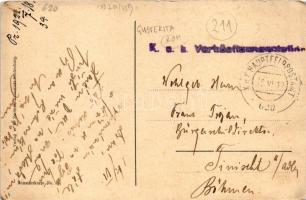 1918 Szenterzsébet, Hammersdorf, Gusterita (Nagyszeben, Sibiu); Mühle / vízimalom. H. Zeidner kiadás...