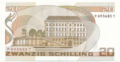 Ausztria 1986. 20Sch "P 693685 T" T:UNC
Austria 1986. 20 Schilling "P 693685 T"...