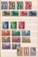 5 db sor, köztük postatiszta Roosevelt is, közepes berakólapon